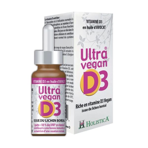 Holistica Ultra Vegan Vitamine D3 8ml