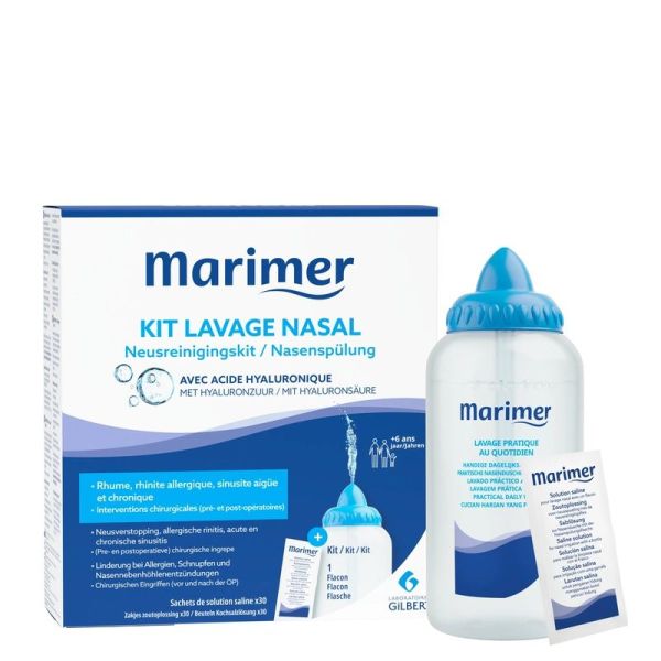 Lavage Nasal - 1 flacon 240 mL et 30 sachets