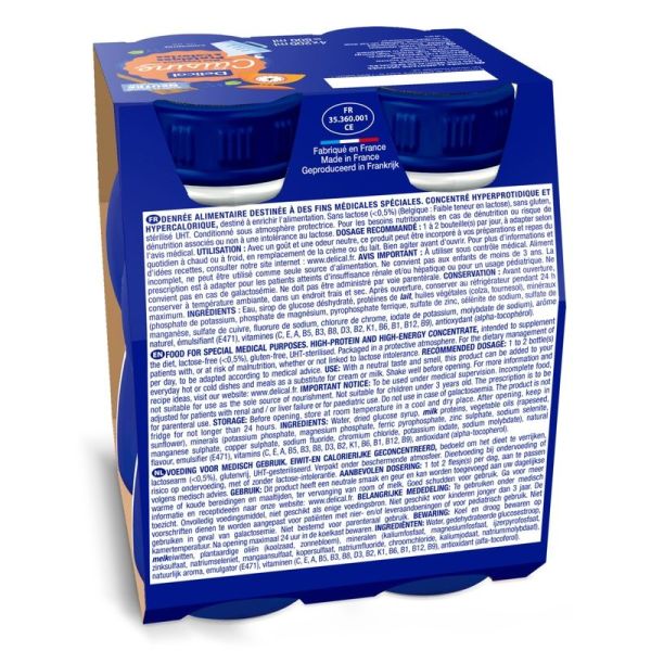 Mon Concentré Protéines & Calories En Cuisine - Neutre - 4 x 200 ml