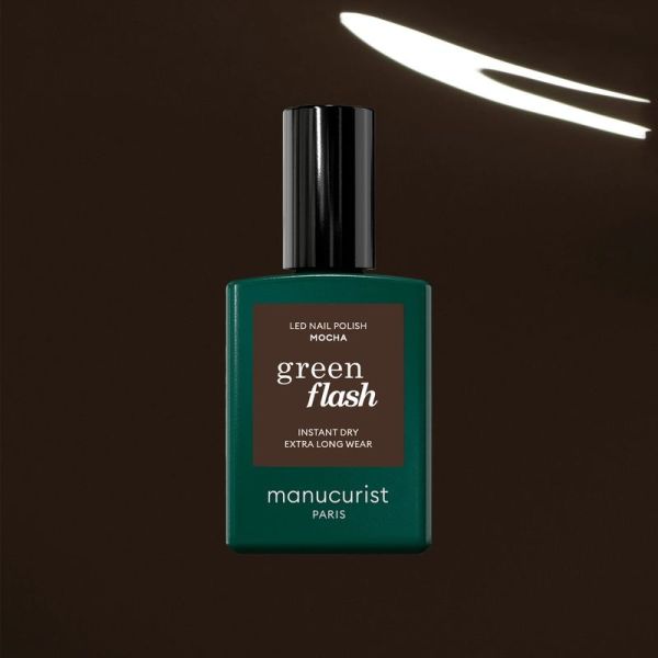 Manucurist Green Flash Vernis semi-permanent Mocha - 15 ml