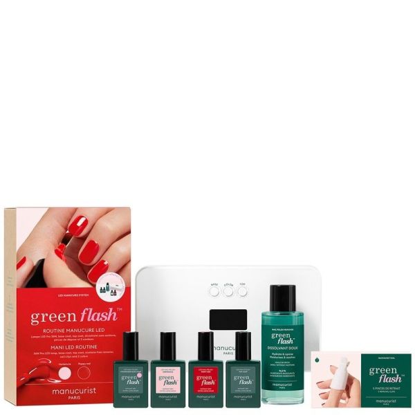 Kit vernis semi-permanent Green Flash - 36W