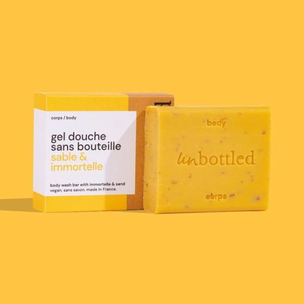 Gel Douche Sans Bouteille Sable & Immortelle - 110 g