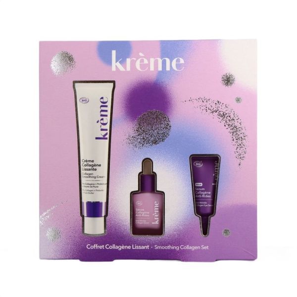 Coffret Collagène Lissant - Crème 50 ml, Sérum Yeux 5 ml, Sérum 8 ml