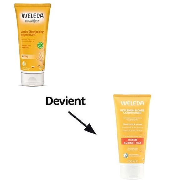 Après-shampooing Régénérant à l'Avoine - 200 ml