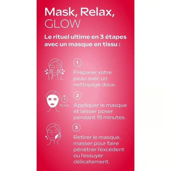 Masque en Tissu EXO BOOST - Glow - 20 ml