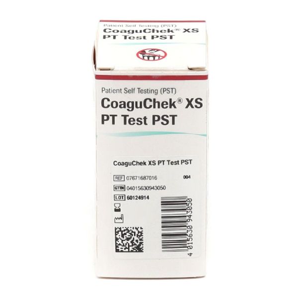 XS PT Test PST Bandelettes Mesure INR - 24 bandelettes