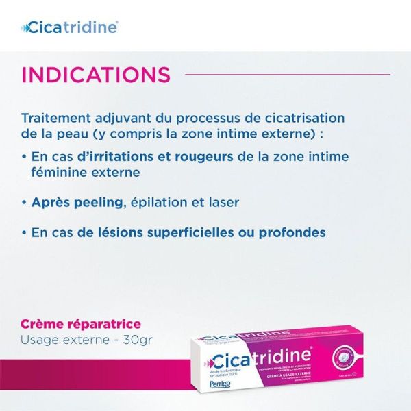 Acide Hyaluronique Creme Reparatrice Intime - 30 g