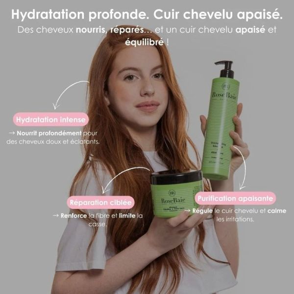 Aloé Vera Masque Kératine et Aloé Vera - 500 ml