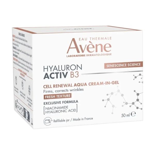 Aqua Gel-Crème Régénération Cellulaire HYALURON ACTIV B3 - 50 ml