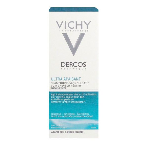 Vichy Dercos Shg Ul/Apais Ch Sec 200Ml