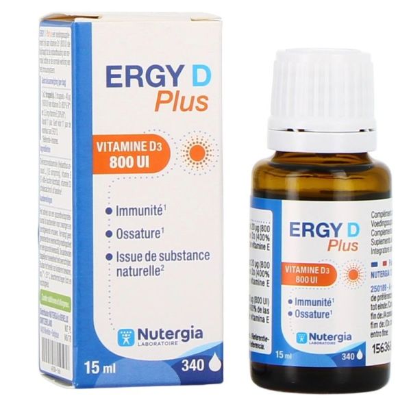 ERGY D Plus - 15 ml