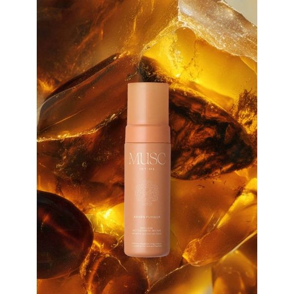 Mousse Nettoyante Intime - Amber Flower - 150 ml