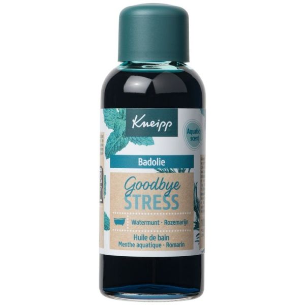 Huile de bain Goodbye Stress menthe aquatique romarin - 100 ml