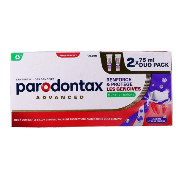 Dentifrice Renforce et Protège - Menthe Fraîche - 2 x 75 ml