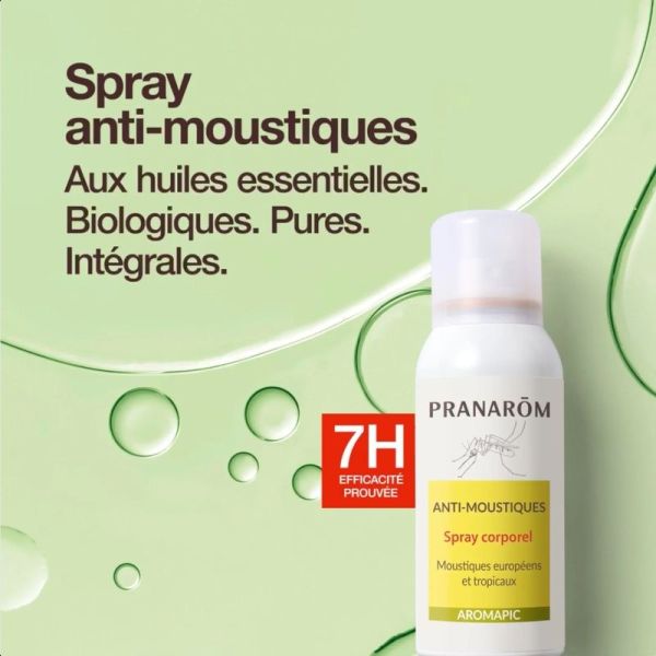 Duo Spray corps anti-moustiques - Bio - 2 sprays de 75 ml