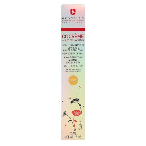 Erborian Cc Creme Dore Tube 45Ml