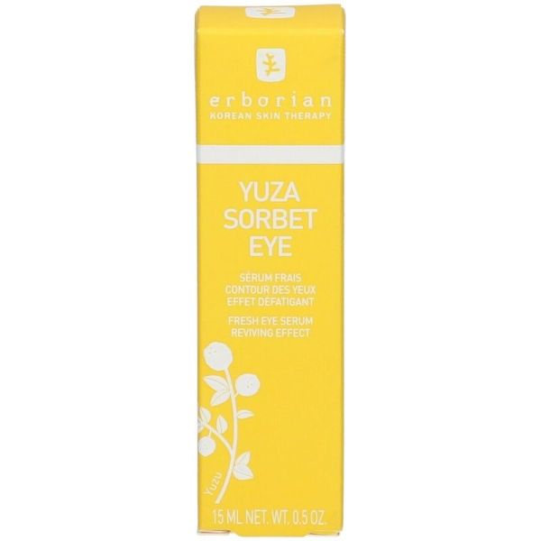 Yuza Sorbet Eye Sérum Frais Contour des Yeux Effet Défatiguant - 15 ml
