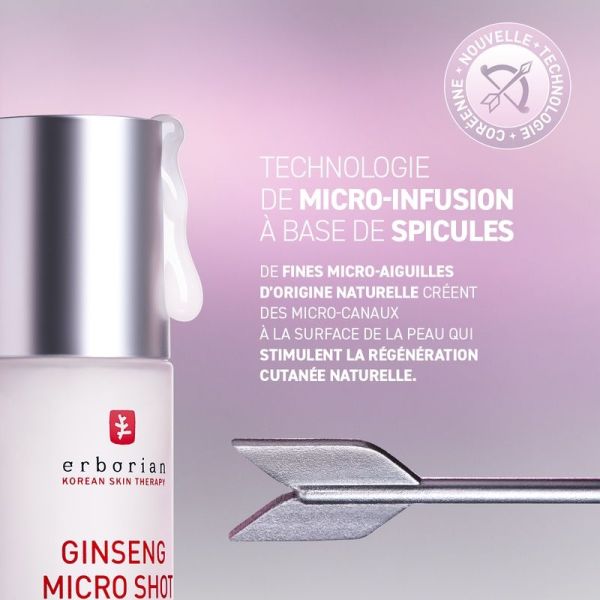 Sérum Ginseng Micro Shot Starter - 0.1% - 10 ml