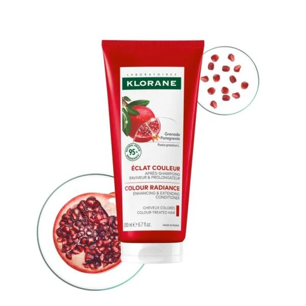Après-shampoing à la Grenade ÉCLAT COULEUR - 200 ml