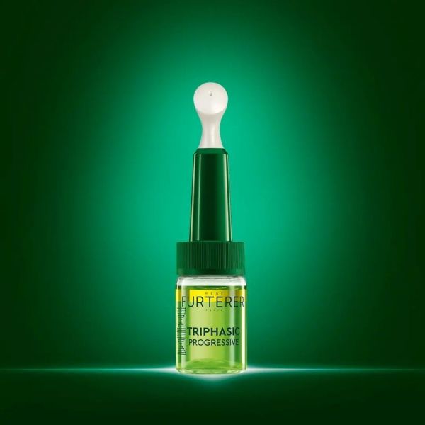 Triphasic Progressive Traitement Antichute Longévité & Densité - 8 x 5,5 ml