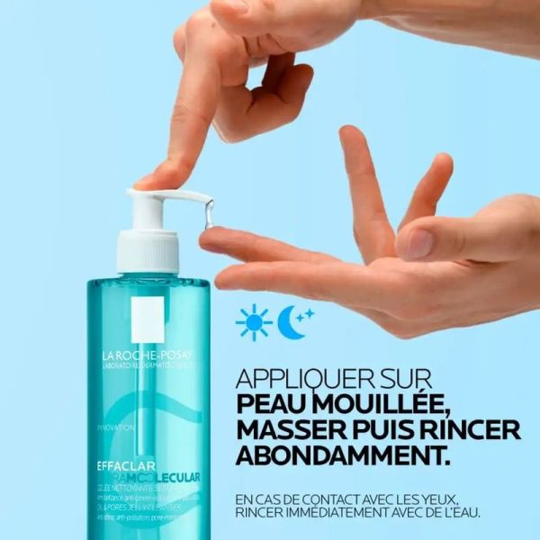 Supramolecular Gelée Nettoyante Sébum & Pores EFFACLAR - 400 ml