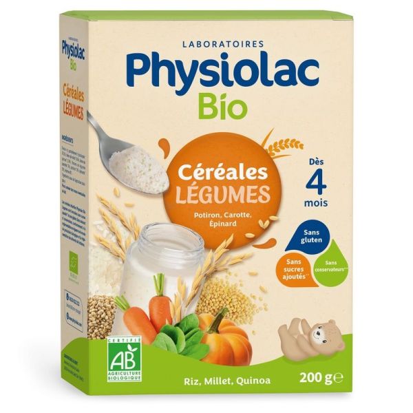 Céréales Bio pour bébé - Légumes