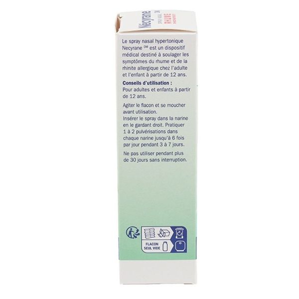 Nécyrane DM Spray Nasal Hypertonique Rhume - 10 ml