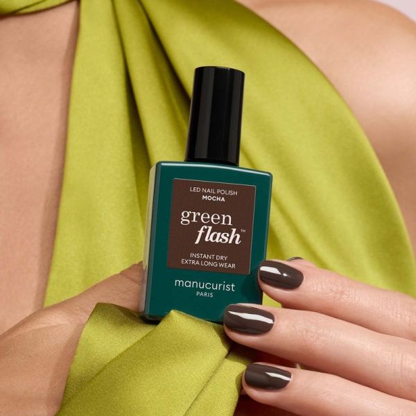 Manucurist Green Flash Vernis semi-permanent Mocha - 15 ml