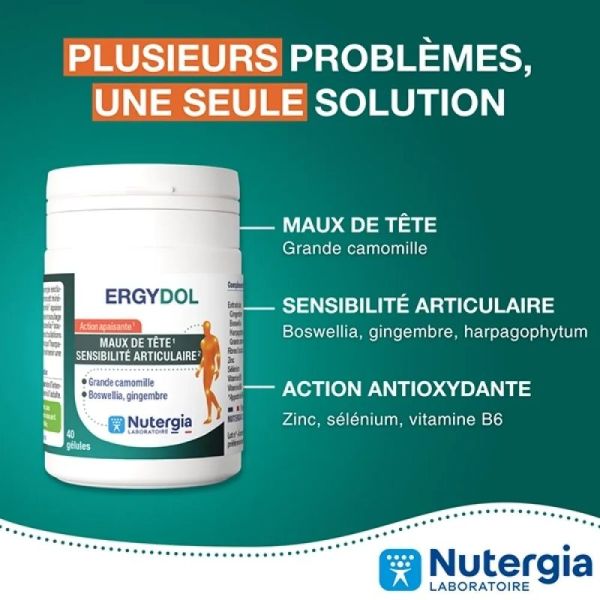 ERGYDOL - 40 gélules