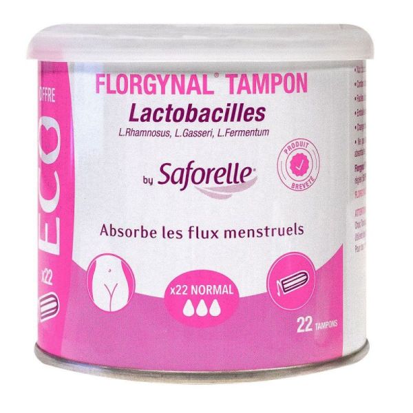 Florgynal Tampon Probiot S/Appl  Norm 22