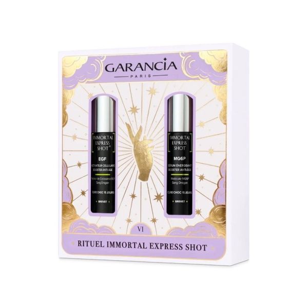 Coffret Noël - Rituel Anti-Âge Immortal Express Shot - 2 x 15 ml
