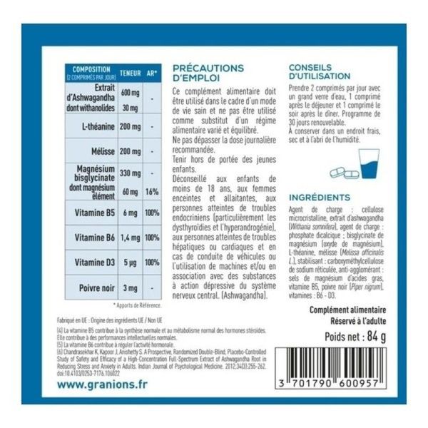 Cortisol Balance - 60 comprimés