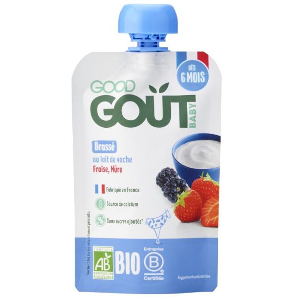 Good Gout Brasse Fraise Mure 90G