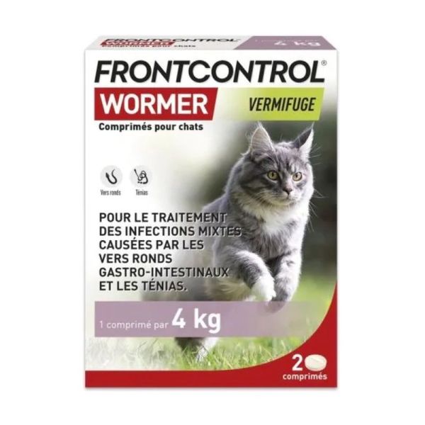 Wormer chats vermifuge - 2 comprimés