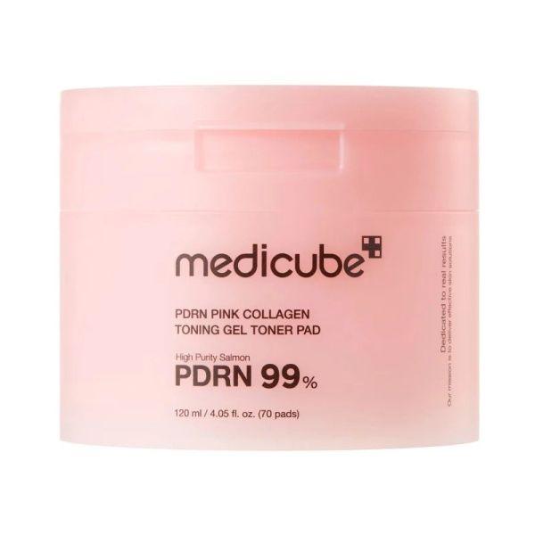 PDRN Pink Collagen Toning Gel Toner Pad - 120 ml