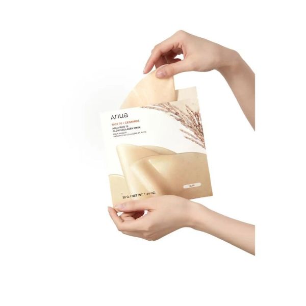 Masque Radiance au Collagene et Riz 70 RICE 70 + CERAMIDE - 4 Unites