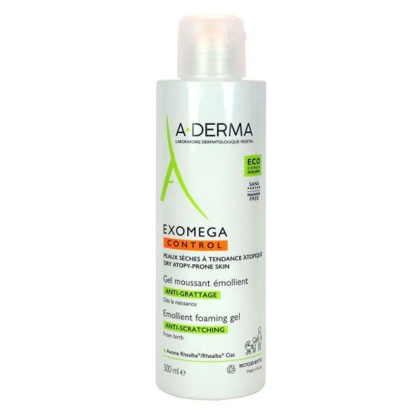 A Derma Exomega Control Gel Mouss 500 Ml