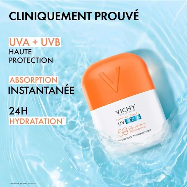 UV-Aqua Fluide Invisible SPF50 Capital Soleil - 50 ml