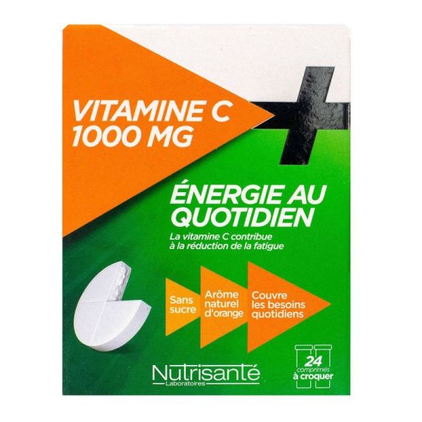 Nutrisante Vit C 1000Mg A Croq Cpr24