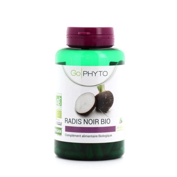 Go Phyto Radis Noir Bio Gélules - 200 gélules