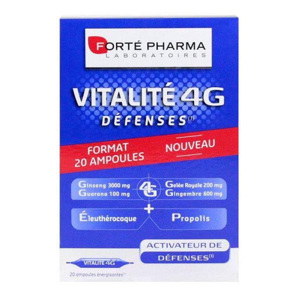 Forte Energie Vitalite 4G Def Amp Bte 20