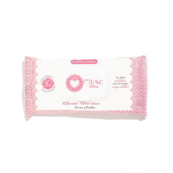 Musc Intime Lingettes Int Fleur Sakura 30