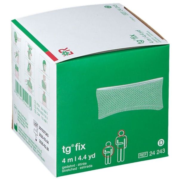 Filet tubulaire très élastique Tg Fix 4 m - Taille D