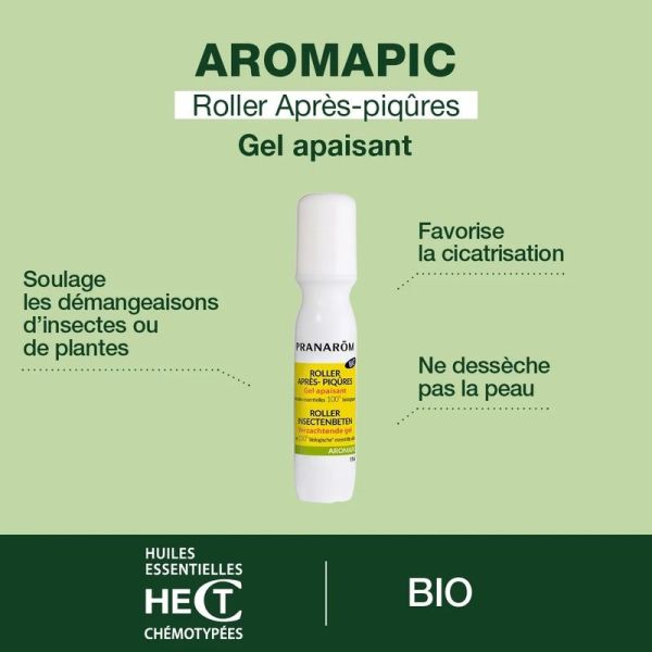 Roller apaisant apres piqures - Bio - 15 ml