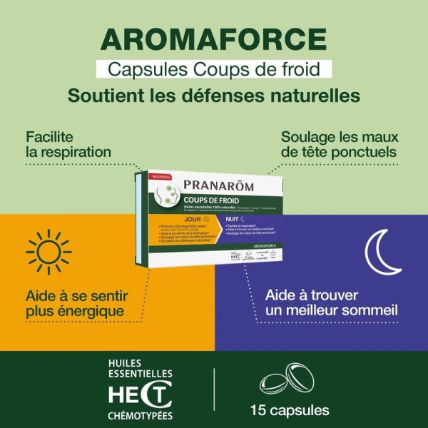 Capsules Coups de froid jour / nuit - 15 capsules