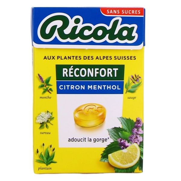 Réconfort Citron Menthol - 50 g