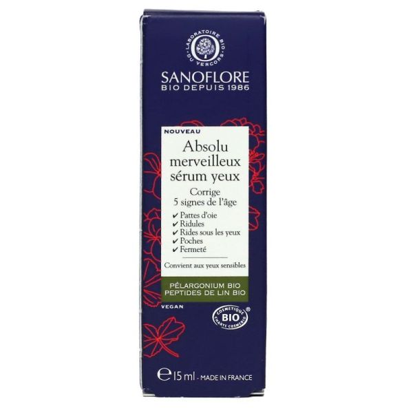 Sanoflore Merveilleux Regard Absolu 15Ml