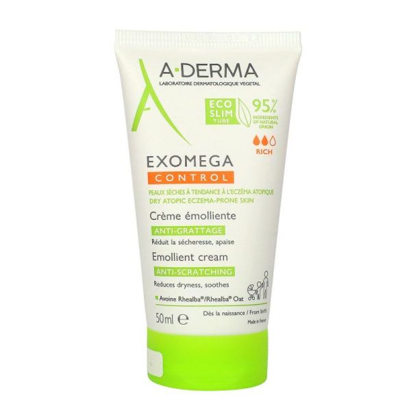 A Derma Exomega Cont Cr Emol Tb50Ml