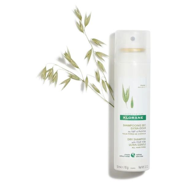 Shampoing sec au lait d'Avoine - Tous types de cheveux - 150 ml
