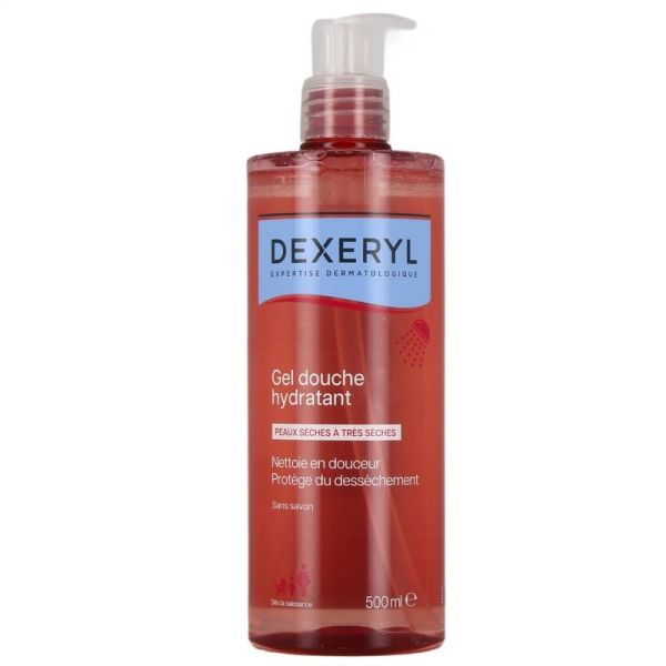 Gel douche hydratant peaux seches a tres seches - 500 ml